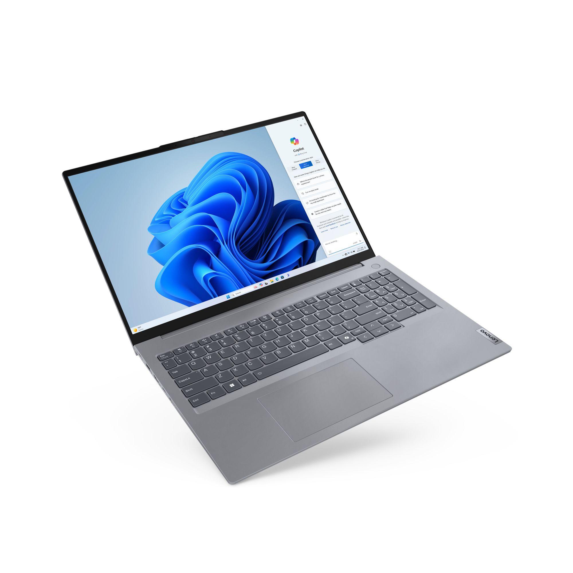 Computador Portátil LENOVO ThinkBook 16 G7 ARP 21MW007VGE (Windows 11 Pro - AMD Ryzen 7 7735HS - 2 x 16 GB - Cinzento) — miniatura 6