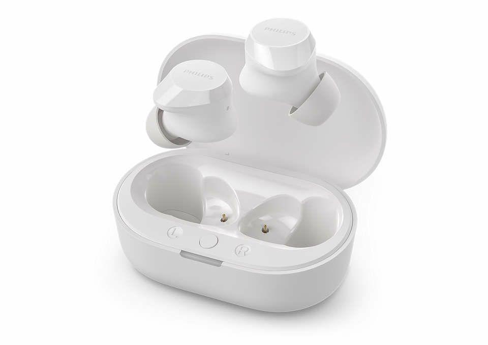 Auscultadores PHILIPS TAT1209WT/00 (Binaural - True Wireless Stereo - Intra-aural - Branco), miniatura 4