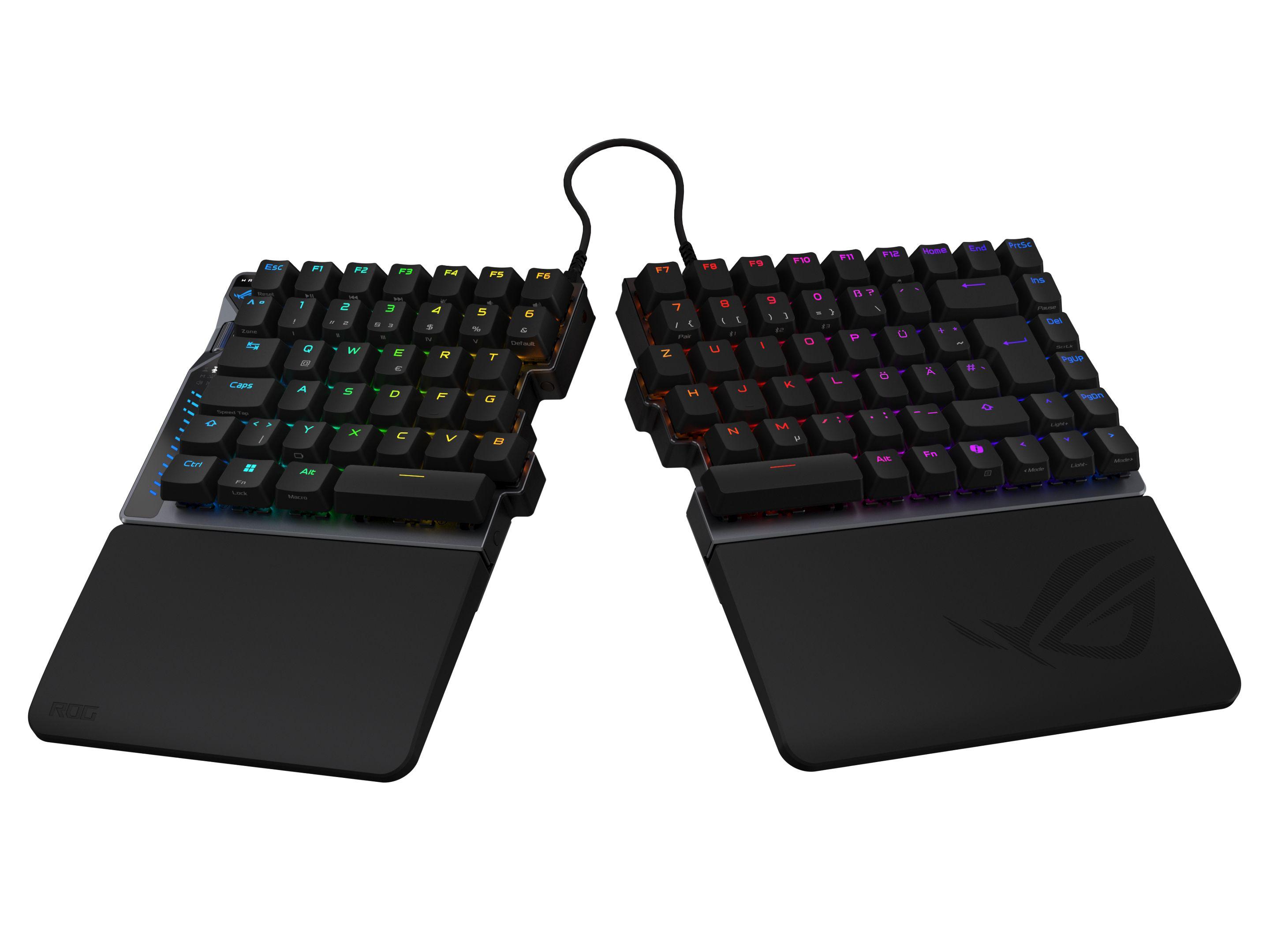 Teclado ASUS ROG Falcata (Alemão - Interruptor magnético-mecânico - 75% - Preto) — miniatura 4