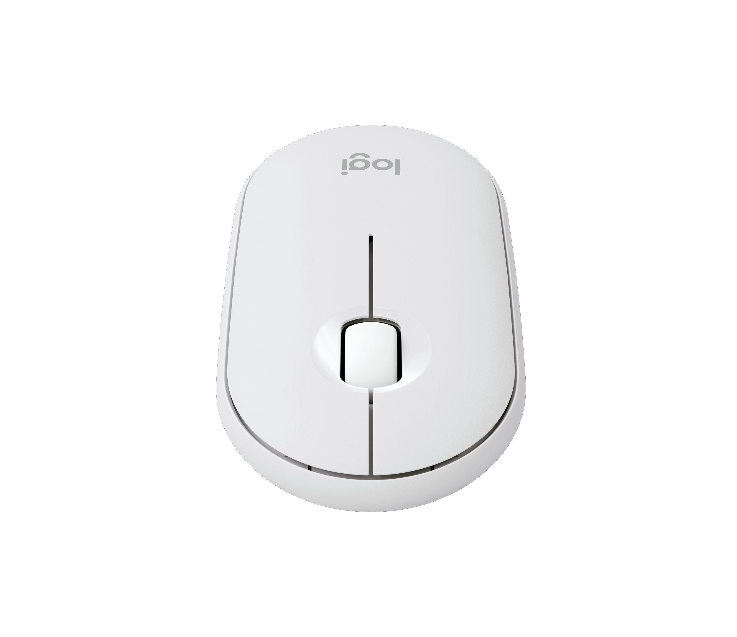 Rato LOGITECH Pebble Mouse 2 M350s (Ambidestro - 4000 DPI - Ótico - Branco)