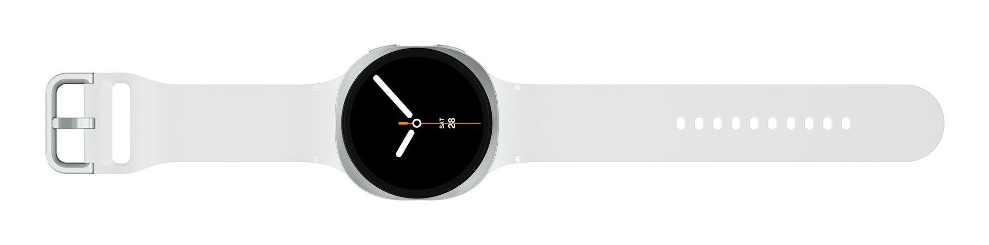 Smartwatch SAMSUNG Galaxy Watch8 (Redondo - Wear OS - Exynos W1000 - Prateado) — miniatura 5