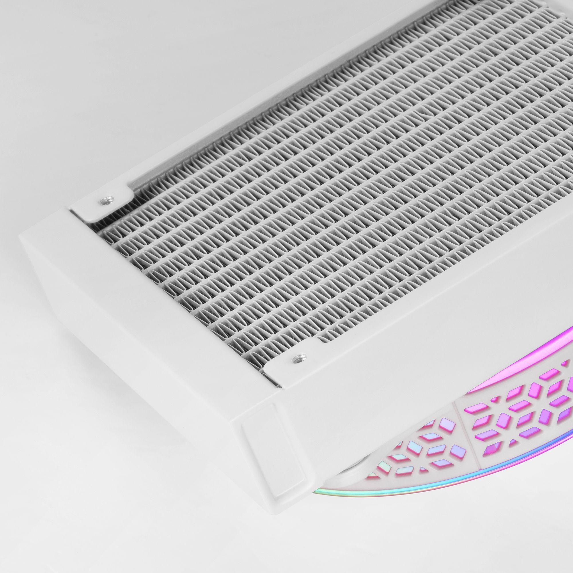 Refrigeração Líquida CPU MARS GAMING MLONE120W (200 W - 120 mm - 1800 RPM - Branco) — miniatura 6