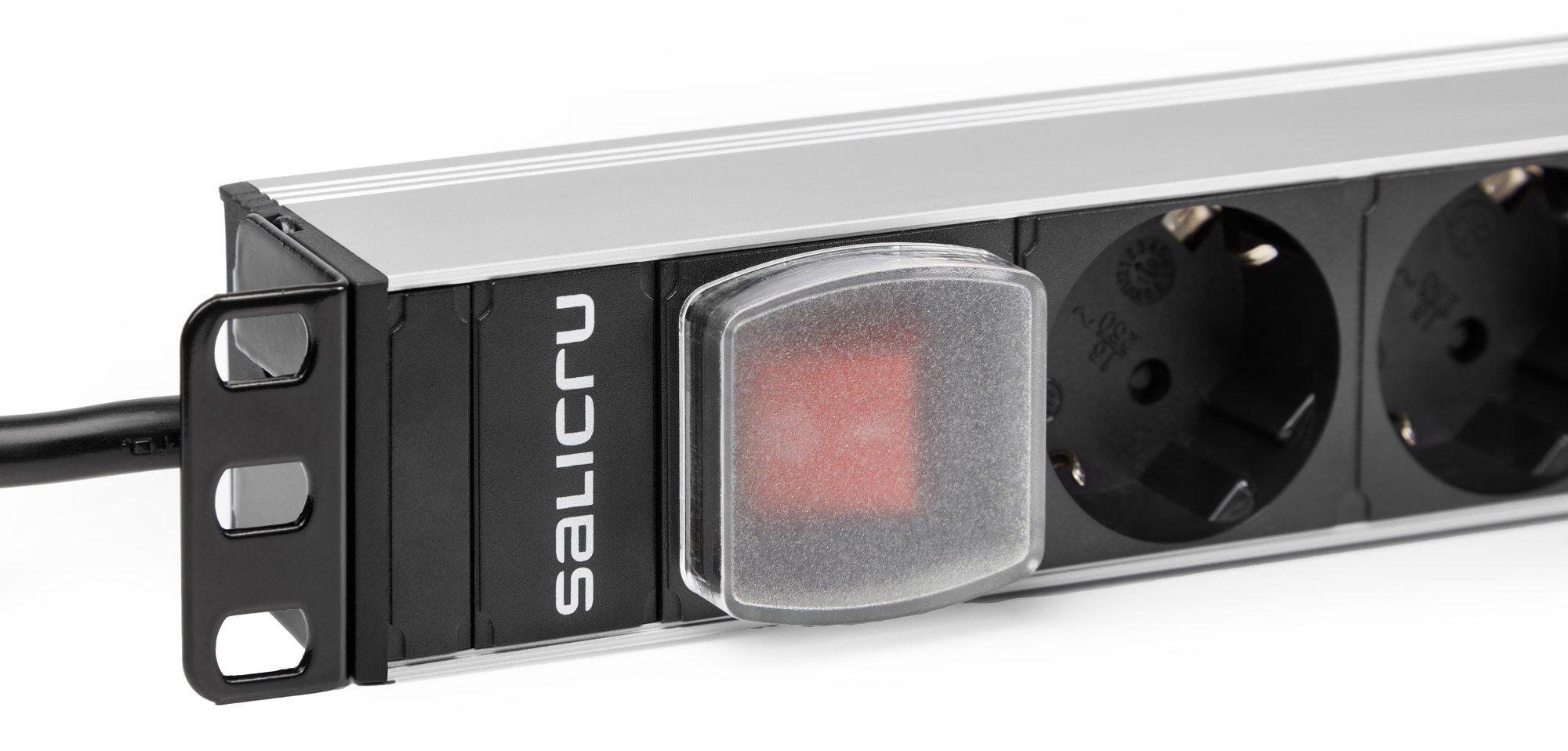 Bloco de Tomadas para Rack SALICRU SPS 12F PDU C13/C14 (Saída IEC C13; entrada IEC C14 - Preto), miniatura 3