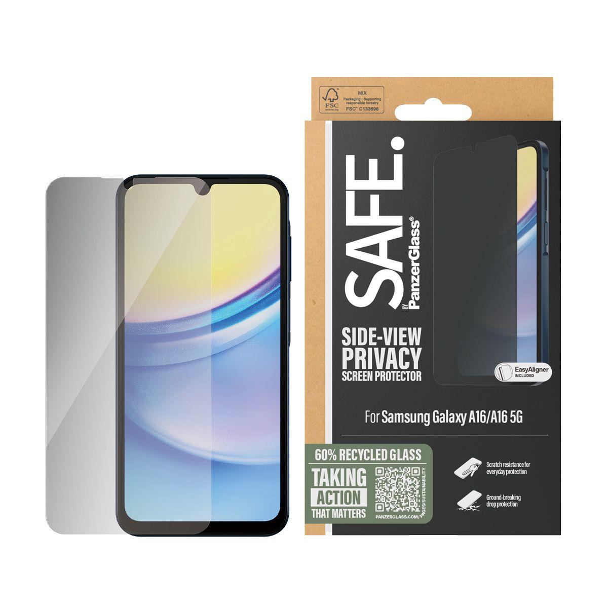 Película de Vidro de Privacidade PANZERGLASS SAFE93812 (Samsung - Transparente) — miniatura 2