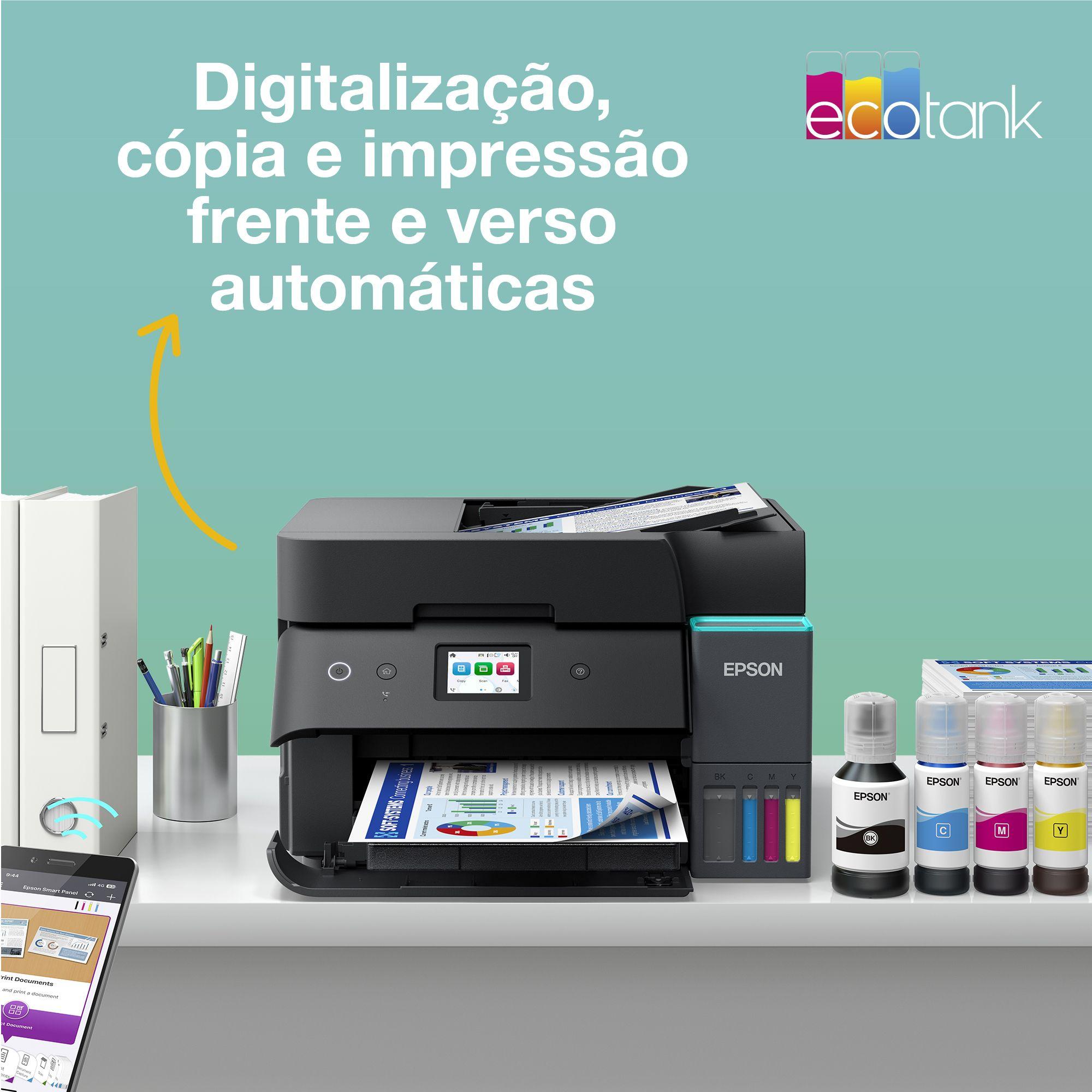 Impressora Multifunções EPSON EcoTank ET-4950 (A4 - Impressão a cores - 250 folhas - Preto) — miniatura 11