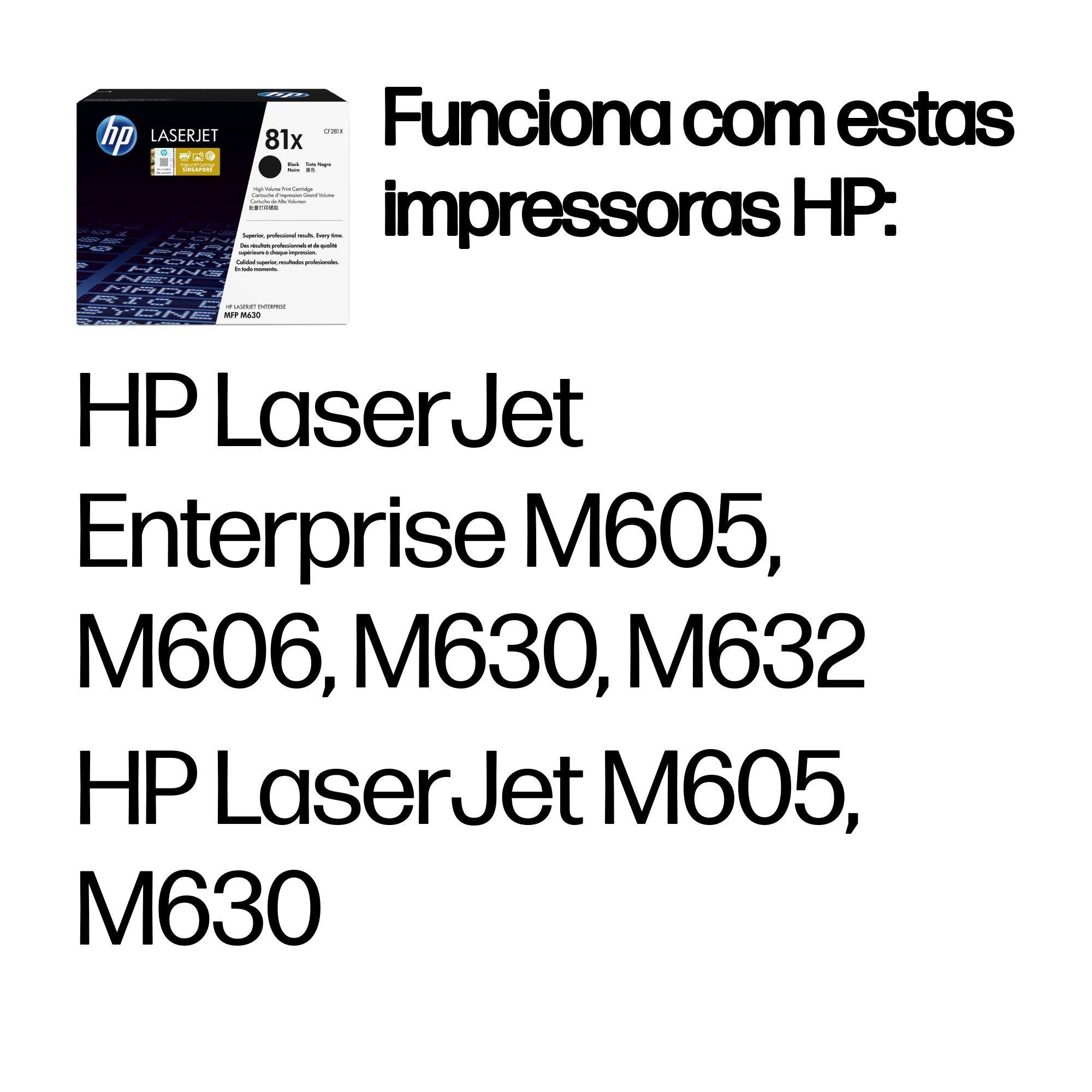 Toner HP CF281X (25000 páginas - Preto), miniatura 2