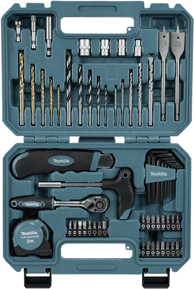 Conjunto de Ferramentas MAKITA E-15095 (60 Peças)