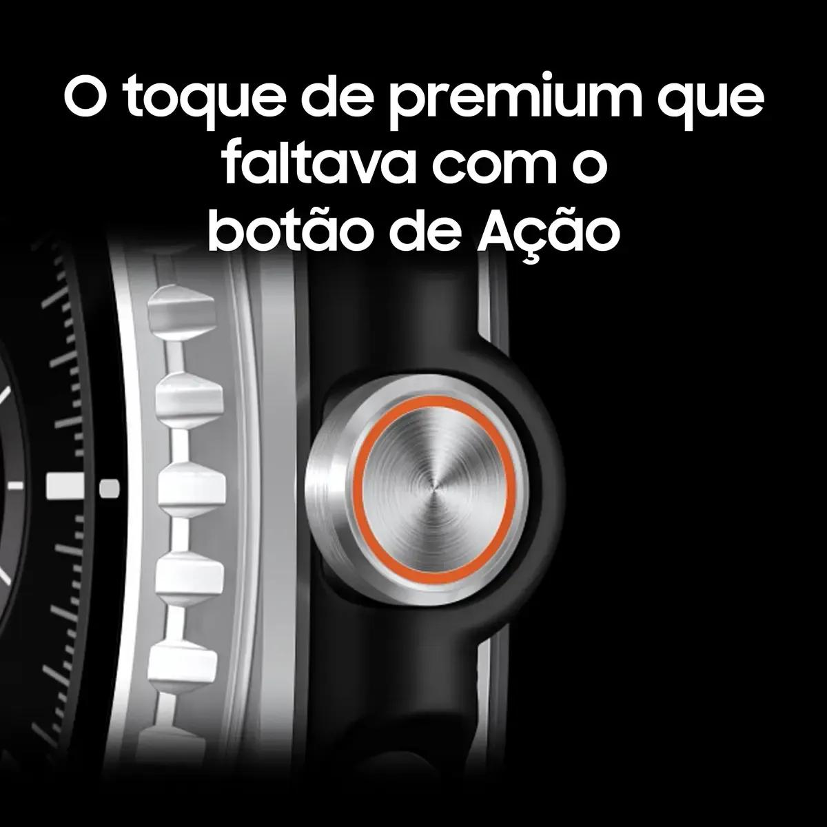 Smartwatch SAMSUNG Galaxy Watch8 Classic L505 (Redondo - Wear OS - Exynos W1000 - Branco) — miniatura 4