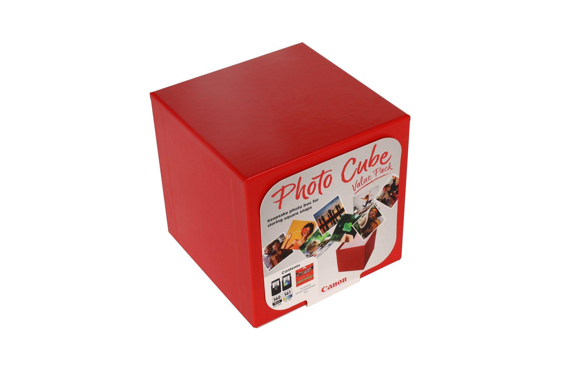 Conjunto de Tinteiros CANON PG-560 + CL-561 com Papel Fotográfico PP-201 (Multicor), miniatura 3