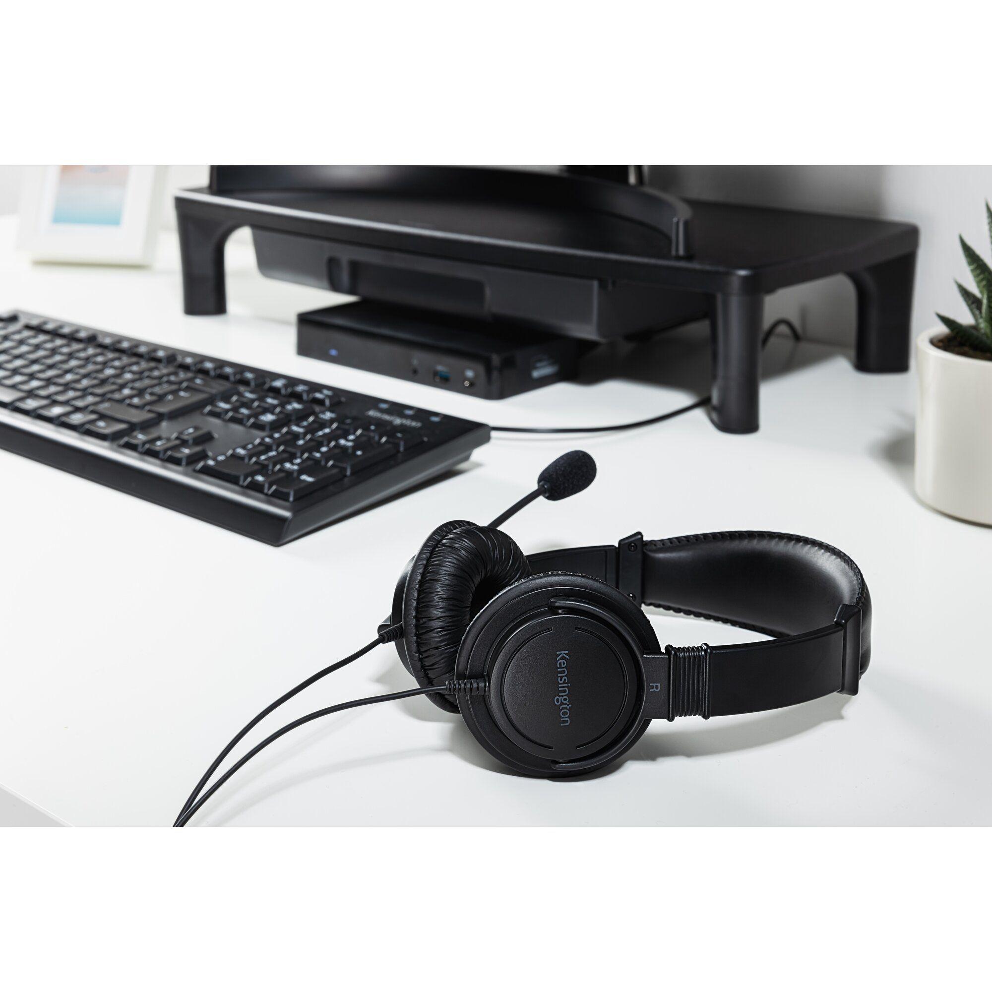 Headset KENSINGTON K97601WW (Binaural - Com fios - Supra-aural - Preto), miniatura 9