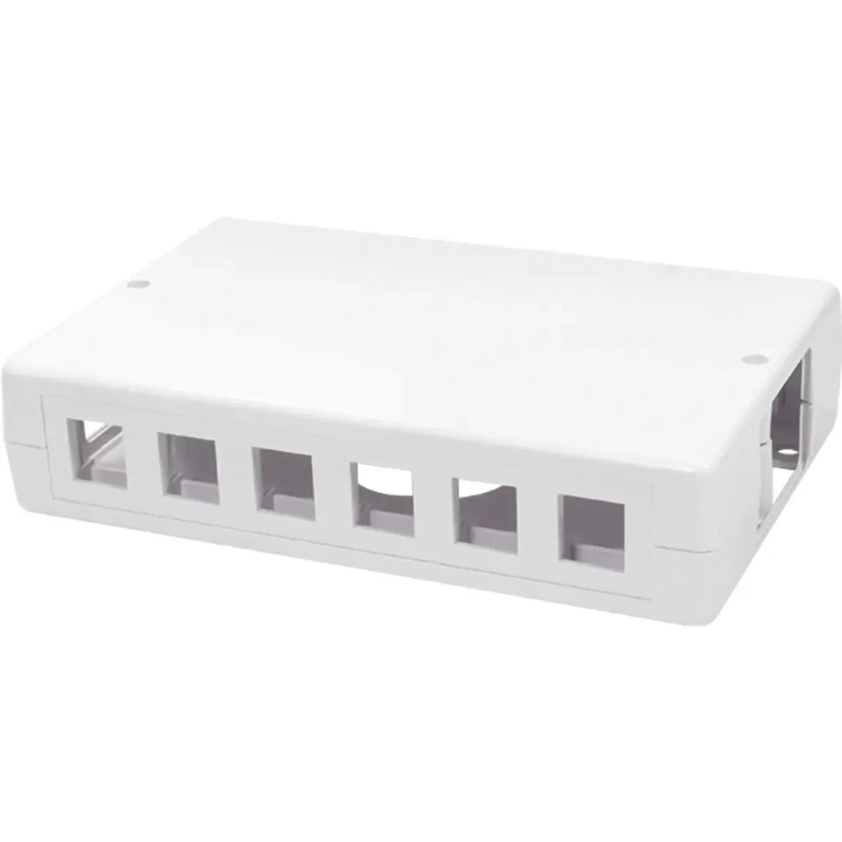Caixa de Superfície para Módulos Keystone LOGILINK NK4033 (Branco) — miniatura 2