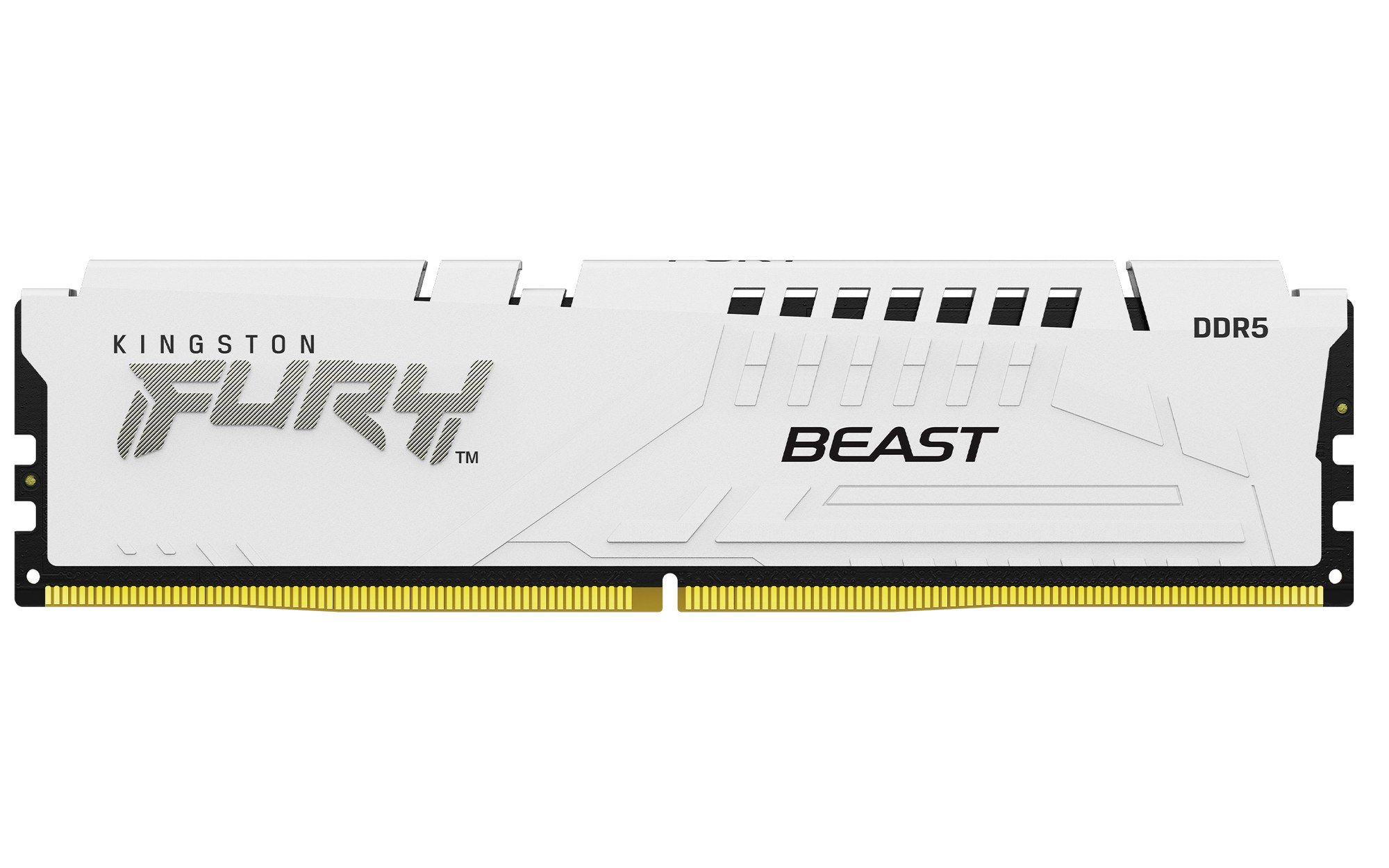 Memória RAM KINGSTON FURY Beast White KF560C30BWEK2-64 (6000 MHz - 64 GB - DIMM) — miniatura 3
