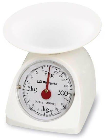 Balança de Cozinha Mecânica ORBEGOZO PC 1015 (Branco), miniatura 2