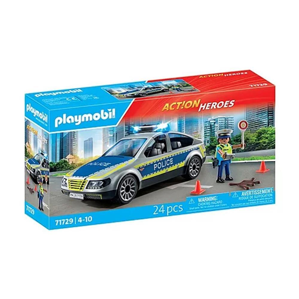 Carro de Patrulha da Polícia PLAYMOBIL 71729 (A partir dos 4 anos - Multicor)