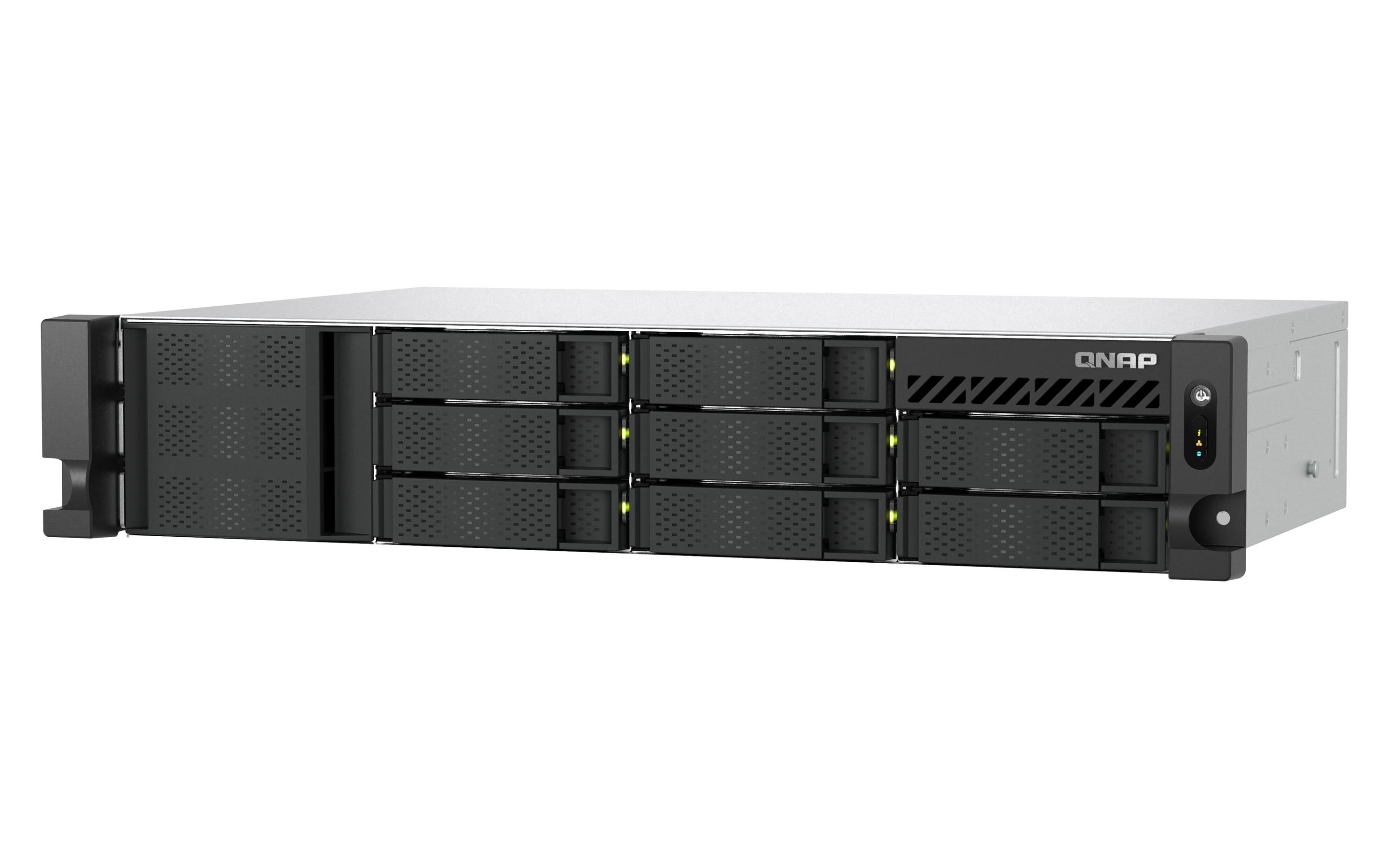 NAS QNAP TS-855EU-8G (Serial ATA II, Serial ATA III - 8 GB - 8 baias - Preto), miniatura 10