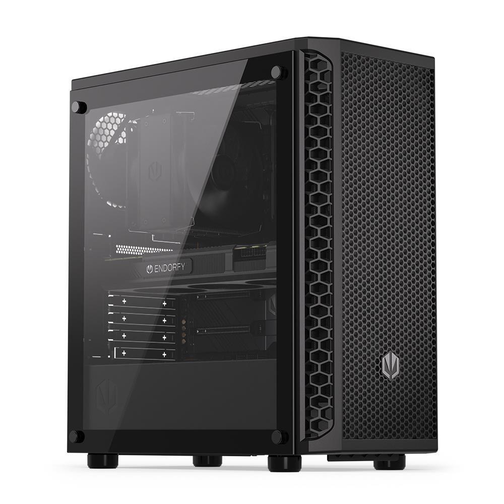 Caixa PC ENDORFY Signum 300 Air (ATX, micro ATX, Mini-ITX - Torre - 16,1 cm - Preto)