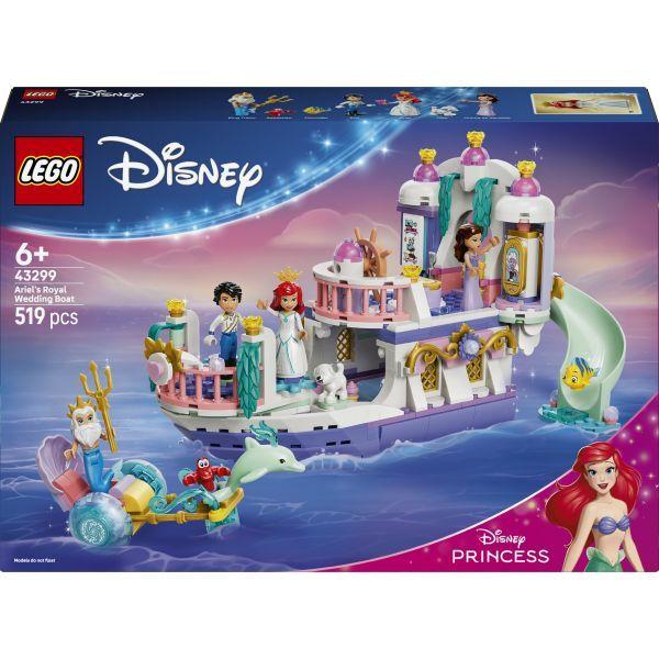 LEGO 43299 Disney Barco do Casamento Real da Ariel (6+ anos - 519 peças), miniatura 3