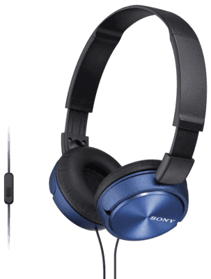 Headset SONY MDR-ZX310APL (Binaural - Com fios - Supra-aural - Azul), miniatura 4