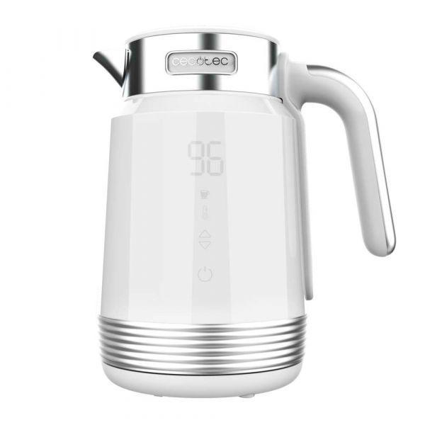 Jarro Elétrico CECOTEC ThermoSense 600 Touch (2200 W - 1,7 L - Aço inoxidável e plástico - Branco) — miniatura 2