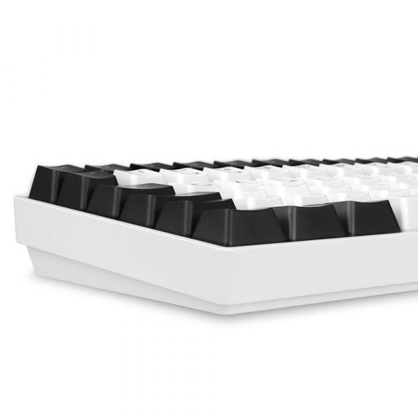 Teclado SHARKOON SKILLER SGK50 S3 (Francês - Gateron Yellow - 75% - Branco) — miniatura 5