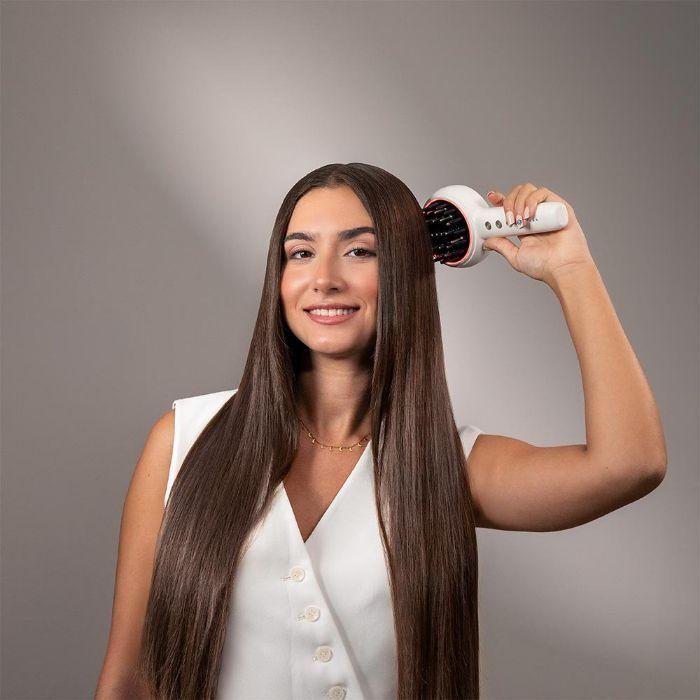 Escova Reparadora CECOTEC HairCare Revitalize TotalCare (Branco) — miniatura 3