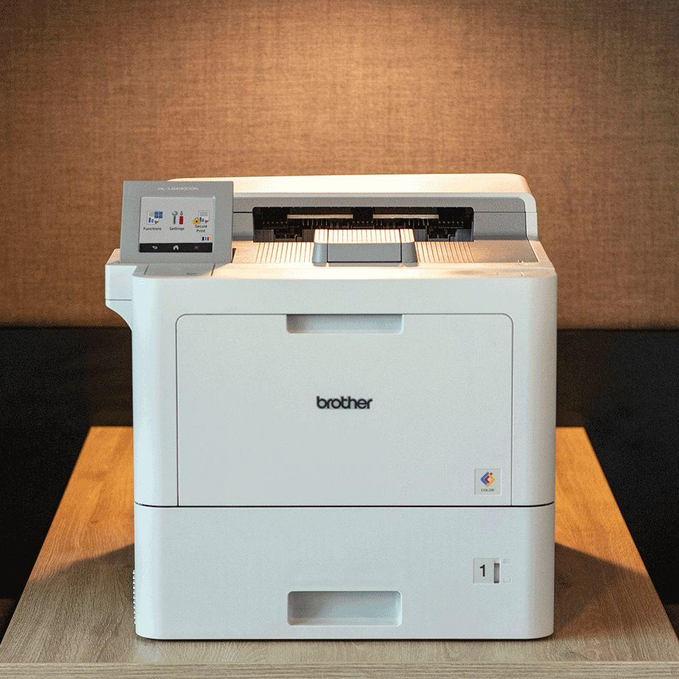 Impressora Laser a Cores BROTHER HL-L9430CDN (A4 - 520 folhas - Opcional - Branco), miniatura 3