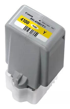 Tinteiro CANON PFI-4100 (320 páginas a cores - Amarelo)