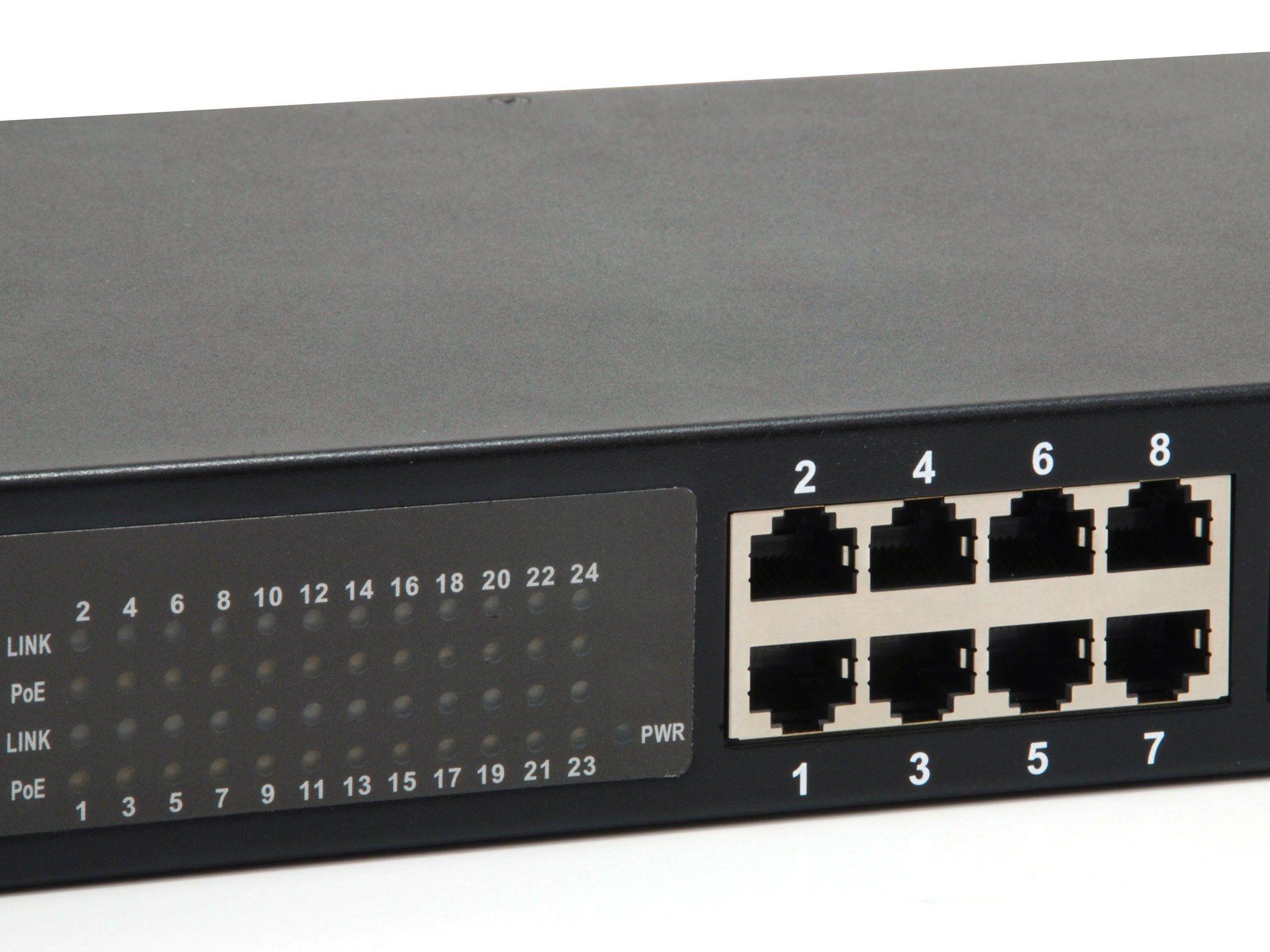 Switch PoE+ LEVEL ONE GEP-2421W150 (Gigabit Ethernet - 4,1 MB - 48 Gbit/s - Preto), miniatura 2