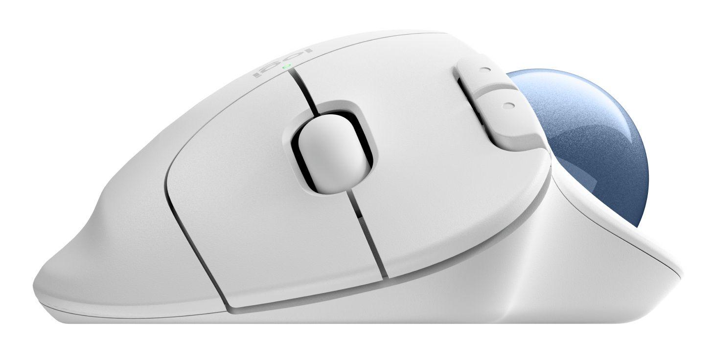 Rato LOGITECH ERGO M575S (Mão direita - 2000 DPI - Trackball - Azul e Branco) — miniatura 3