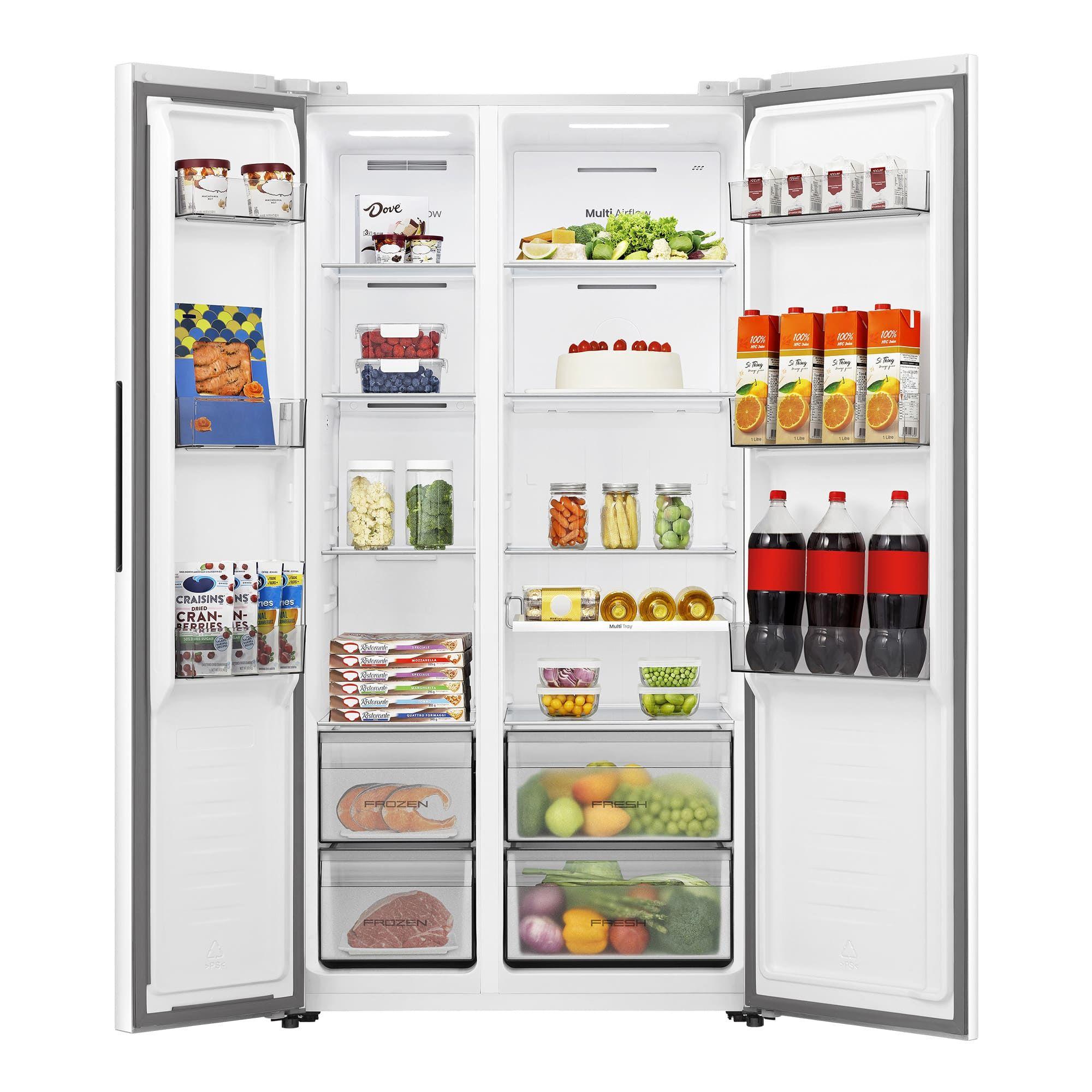 Frigorífico Americano Independente HISENSE RS3P538NEWE (527 L - 178,6x91x60 cm - Branco), miniatura 3