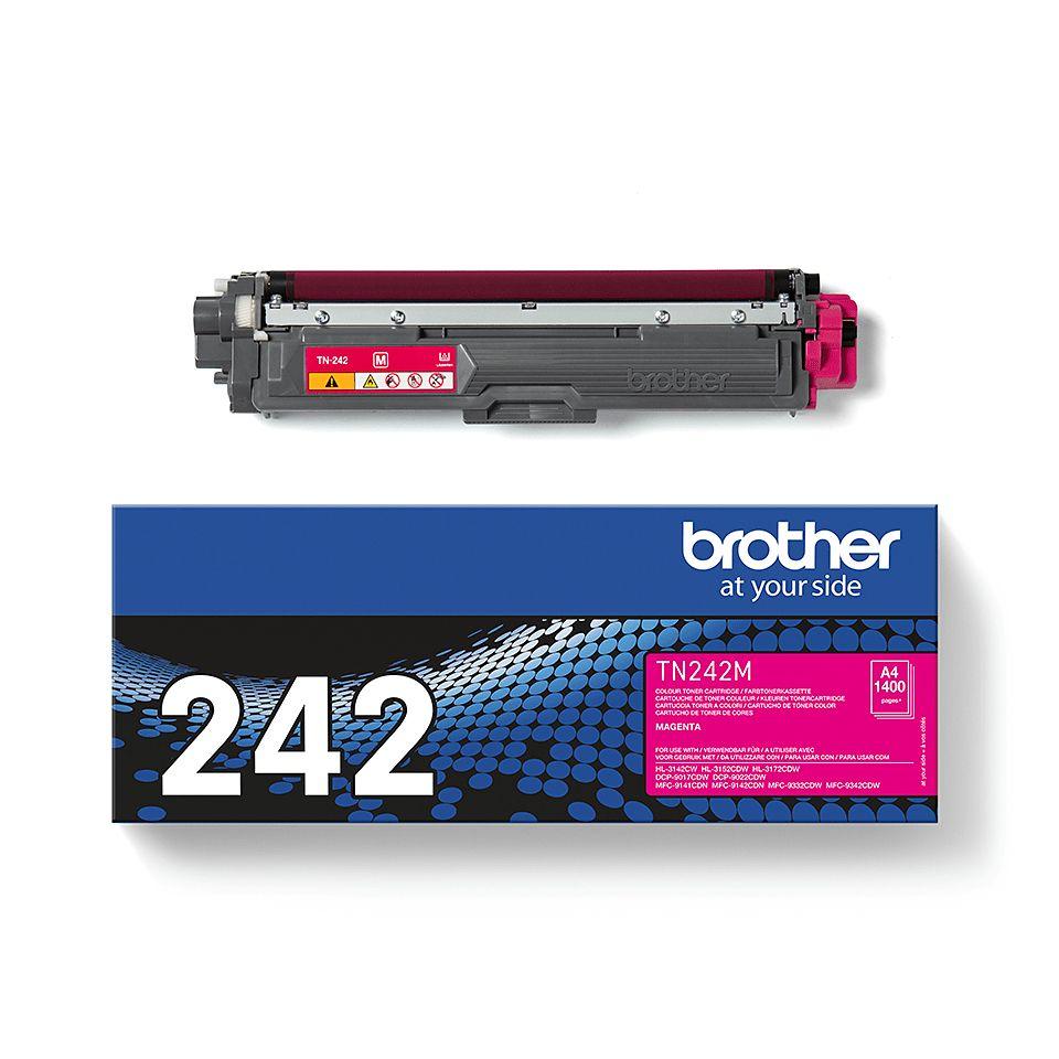 Toner BROTHER TN-242M (1400 páginas - Magenta), miniatura 4