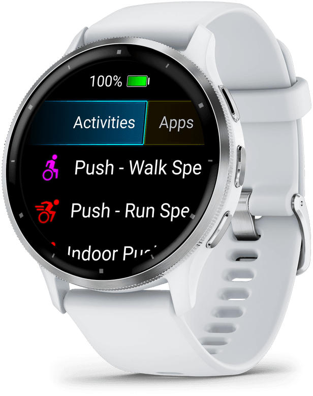 Smartwatch GARMIN Venu 3 010-02784-00 (Redondo - Android, iOS - AMOLED - Branco)