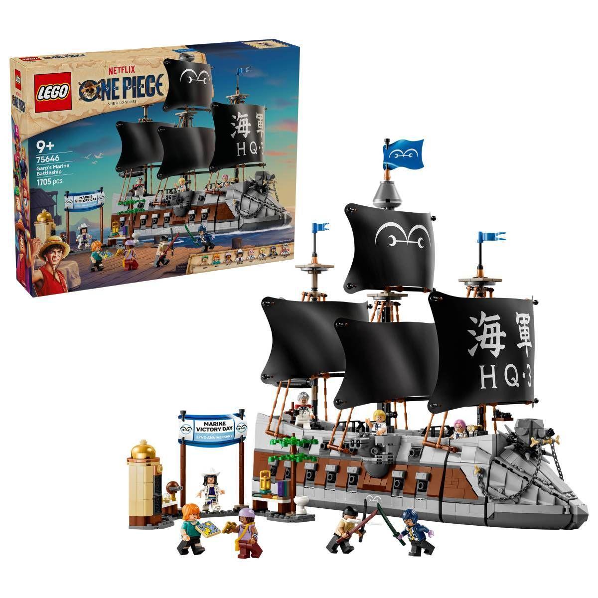 LEGO 75646 One Piece Navio de Guerra da Marinha do Garp (9+ anos - 1705 peças) — miniatura 3