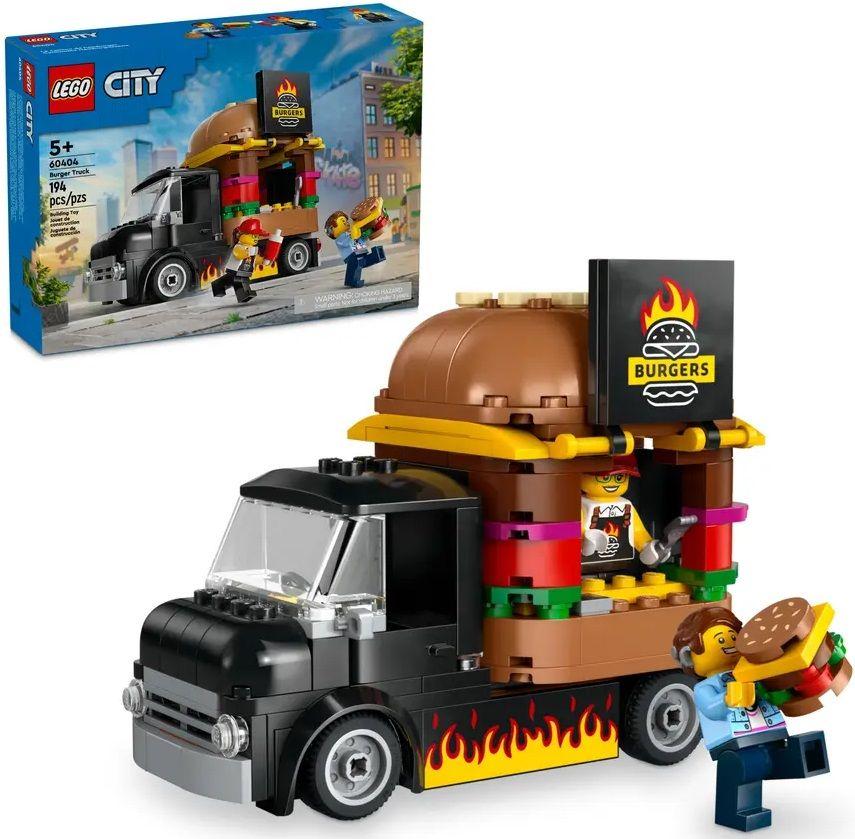 LEGO 60404 City Camião de Hambúrgueres (5+ anos - 194 peças), miniatura 5