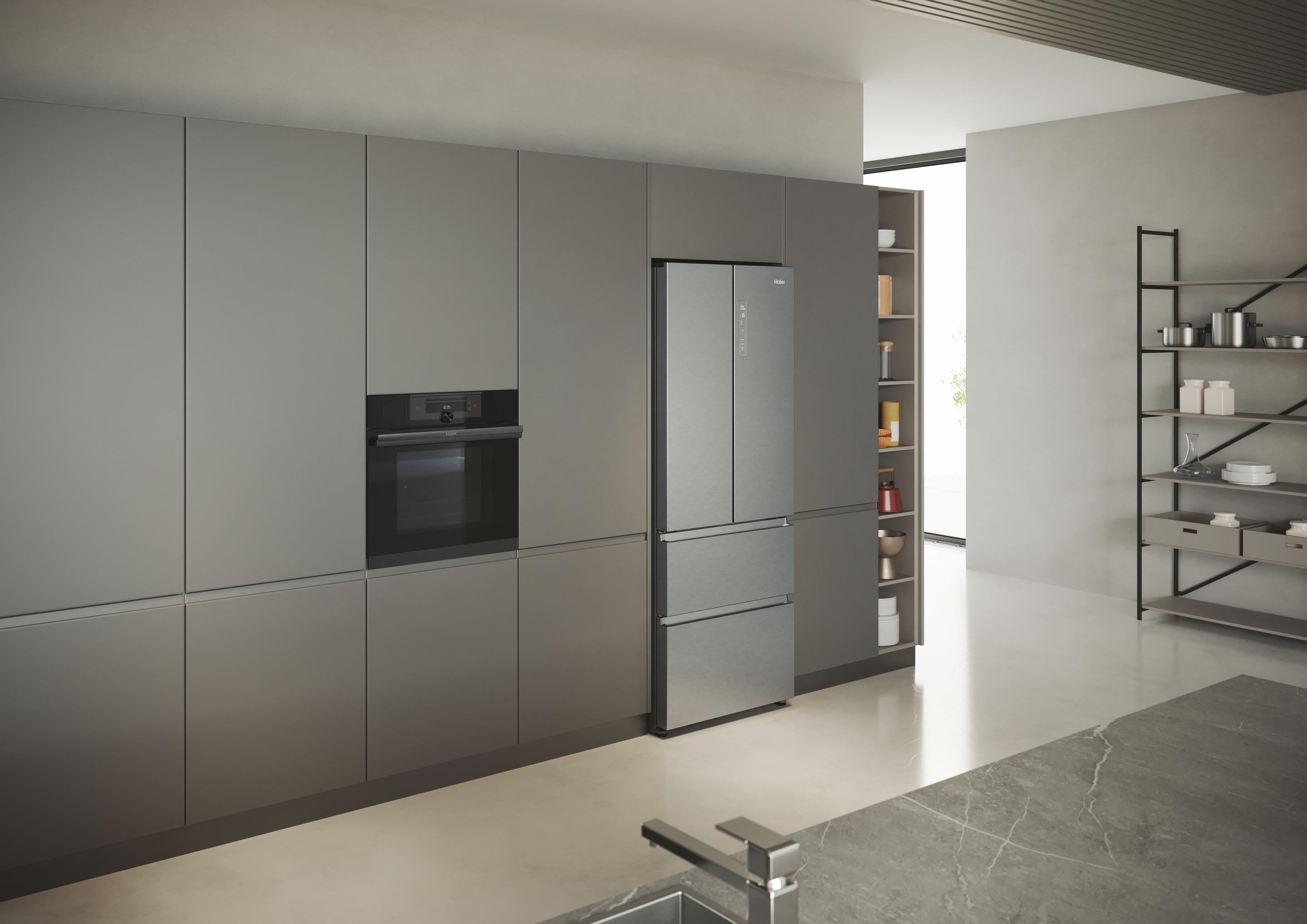 Frigorífico Americano Independente HAIER HFR5719ENMG (446 l - 190x70x67,5 cm - 70 cm - Prateado), miniatura 14