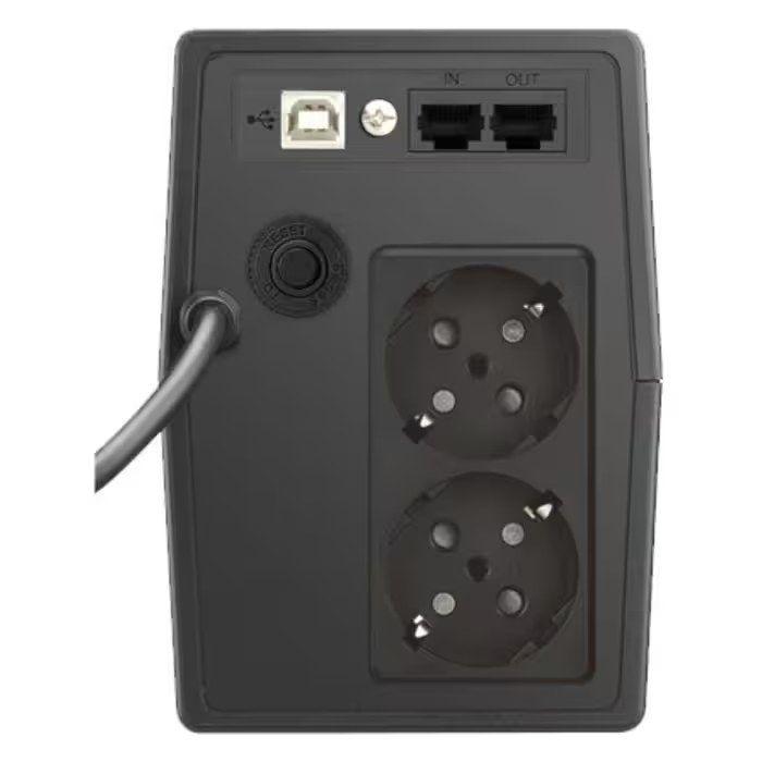 UPS PHASAK 9465 (Cabo de alimentação de energia - Tipo F - Preto) — miniatura 2