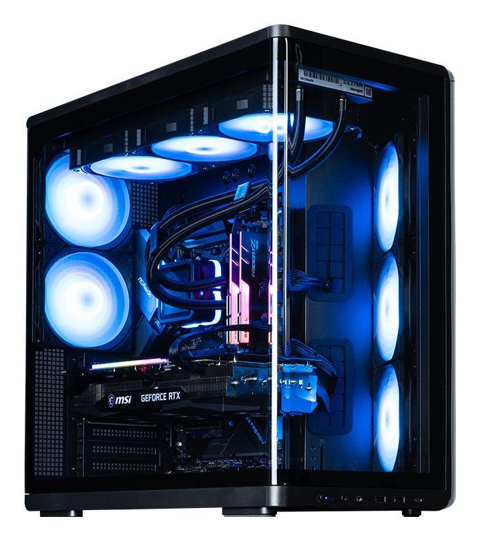 Caixa de Computador ZALMAN P60 Black (ATX, Mini-ITX - Midi Tower - Plástico, aço, vidro temperado - Preto) — miniatura 5