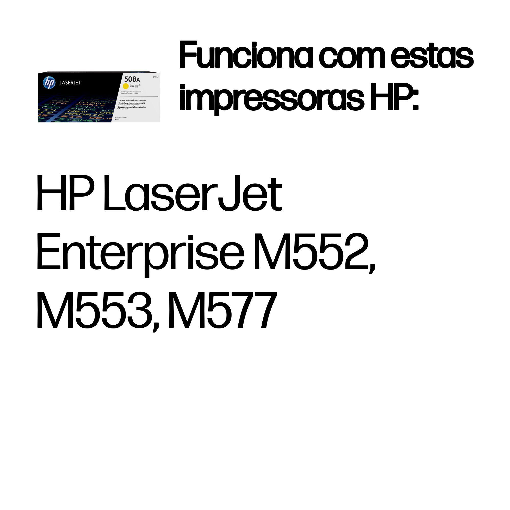 Toner Original HP 508A CF362A (5 000 páginas - Amarelo), miniatura 2