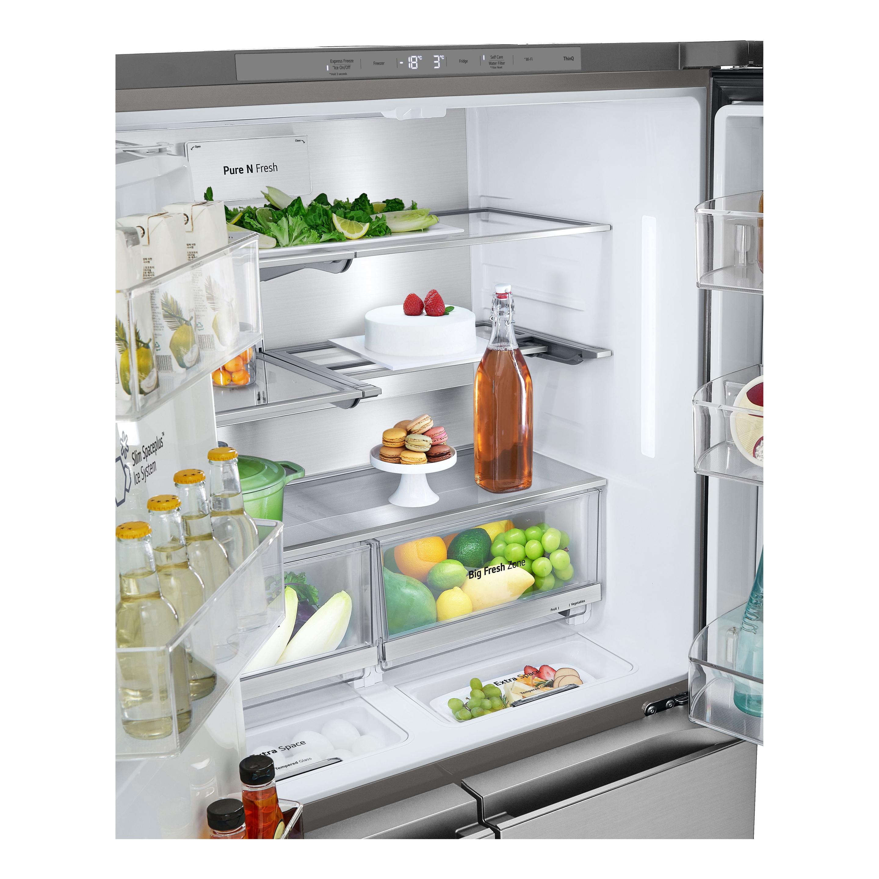 Frigorífico Americano Independente LG GML960PYBE (641L - LG ThinQ - 179,2x91,4x72,9 cm - Prateado) — miniatura 5