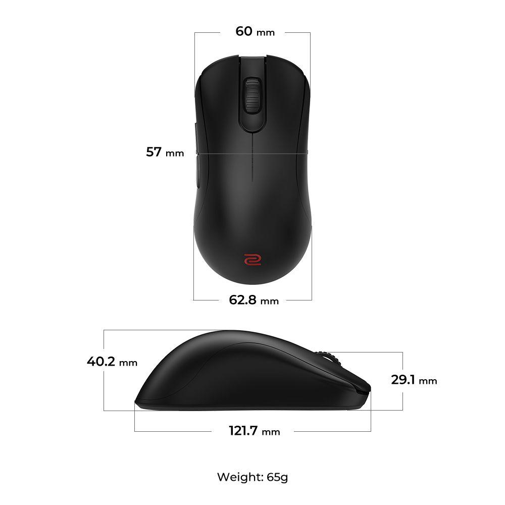 Rato Gaming Sem Fios ZOWIE ZA13-DW 4K (Mão direita - 3200 DPI - Ótico - Preto), miniatura 6
