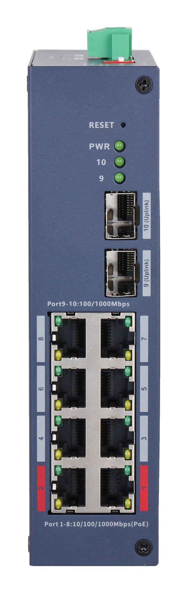 Switch de Rede Gerido DAHUA CHS4210-8GT-110 (Gigabit Ethernet - 1,05 MB - 20 Gbit/s - Azul-escuro), miniatura 4