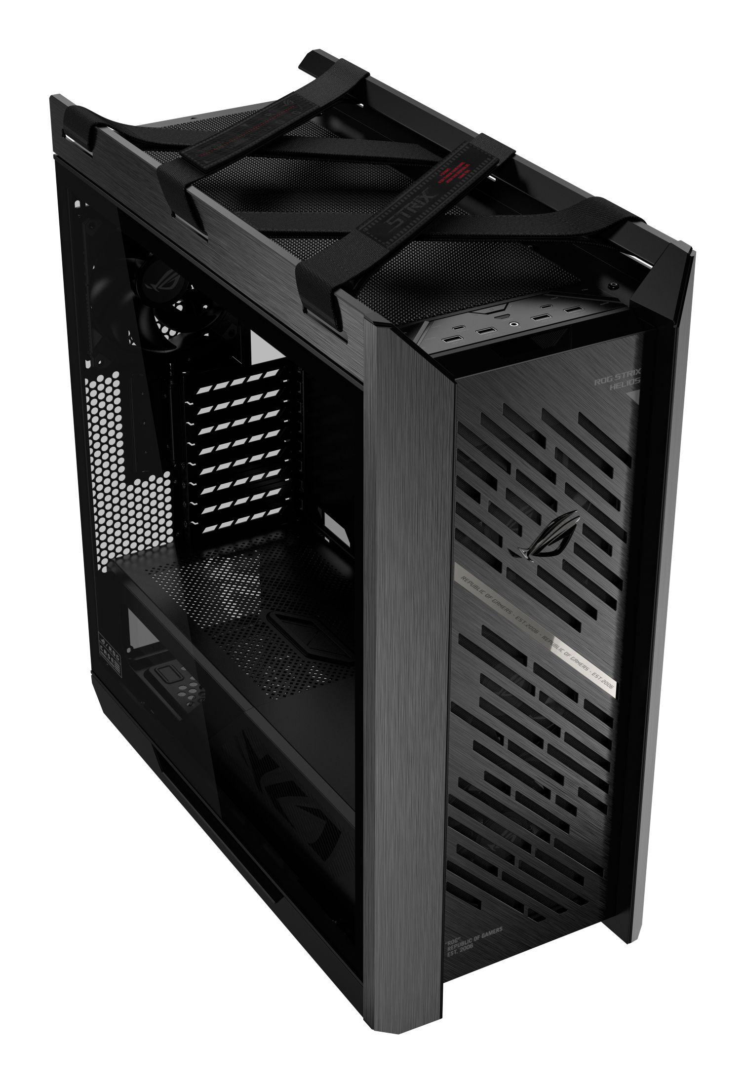 Caixa PC ASUS ROG Strix Helios II GX601S (ATX, EATX, micro ATX, Mini-ITX - Midi Tower - Alumínio, Vidro temperado - Preto), miniatura 3