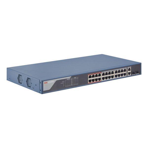 Switch PoE Gerível HIKVISION DS-3E1326P-EI(B) (Fast Ethernet - 4 MB - 14,8 Gbit/s - Azul) — miniatura 2