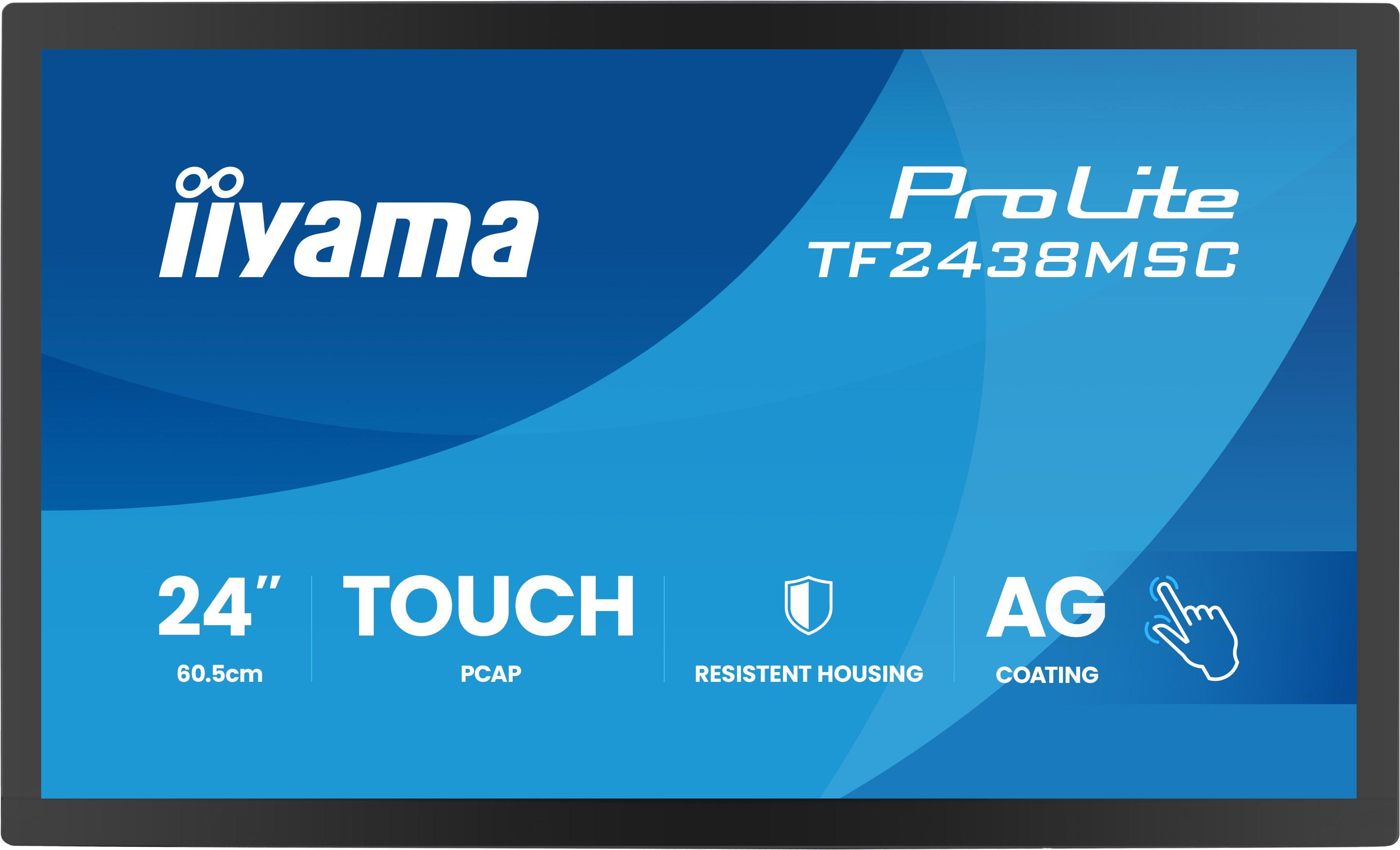 Monitor IIYAMA TF2438MSC-B2 (23,8" - IPS - 120 Hz - Preto) — miniatura 2