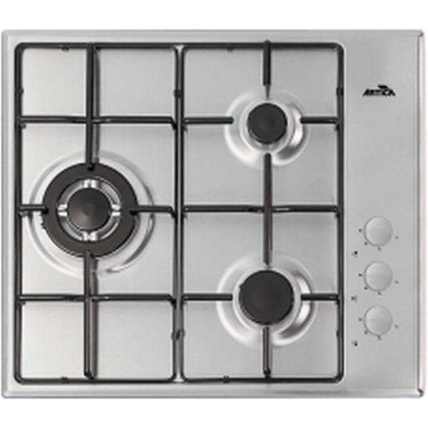 Placa a Gás ARTICA AXG6030 (Largura 59 cm - Encastre - Inox), miniatura 2