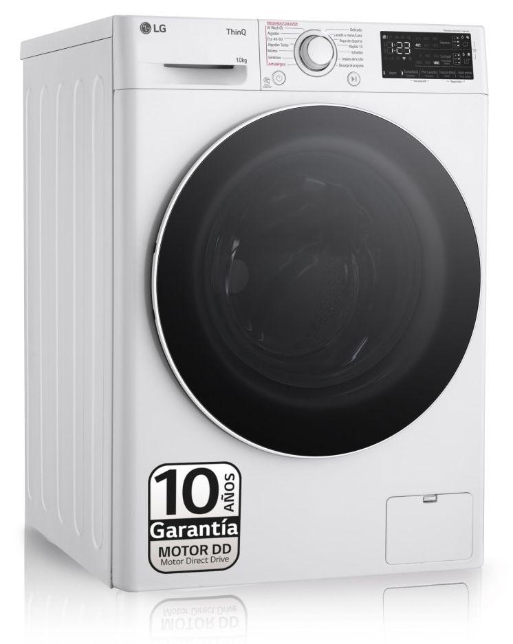 Máquina de Lavar Roupa Independente LG F4WR5510A0W (1360 RPM - A - 52 l - Branco)