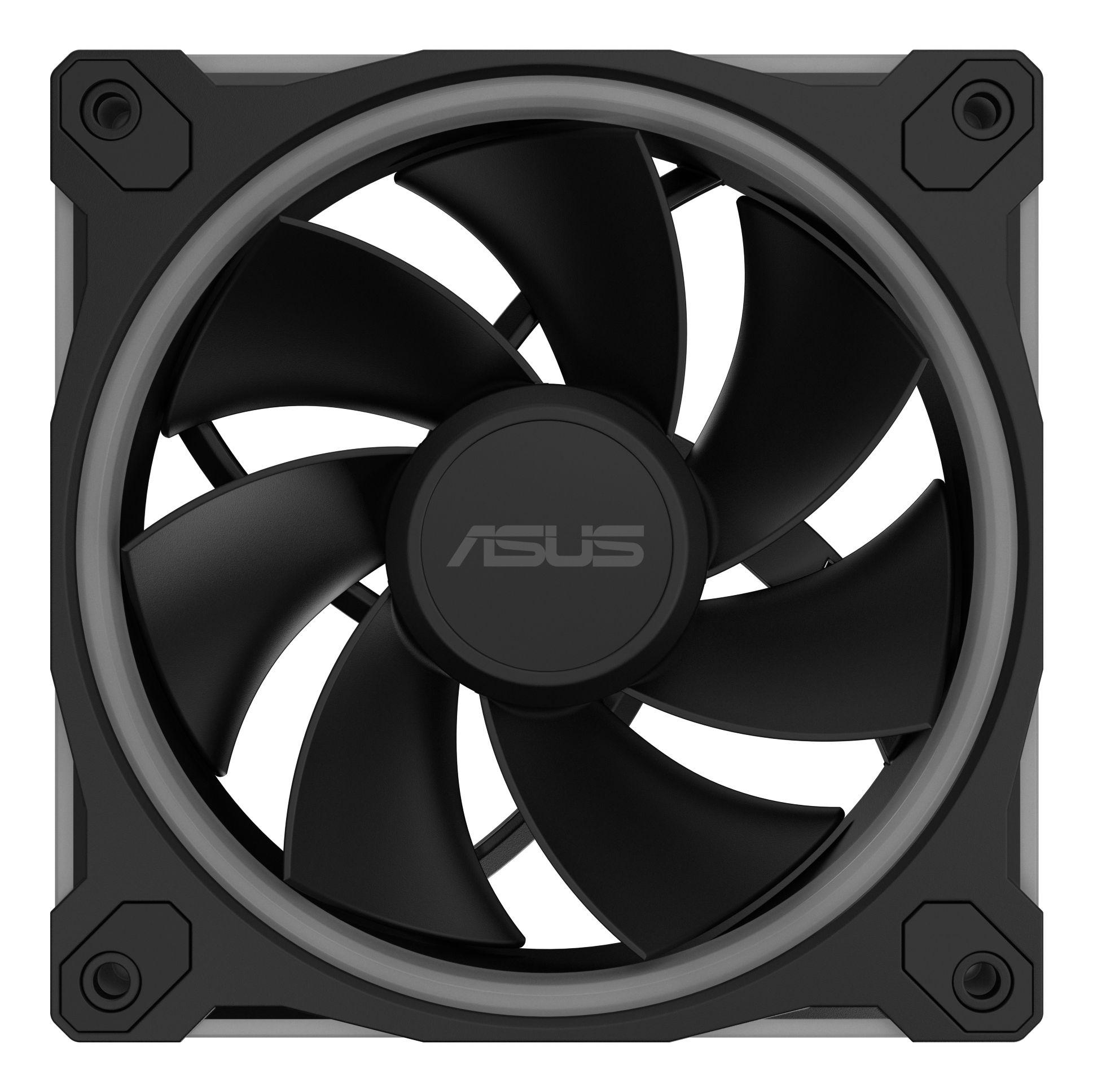 Ventoinha para Caixa PC ASUS Prime MR120 Fan ARGB Reverse (12 cm - Multi - Preto), miniatura 7
