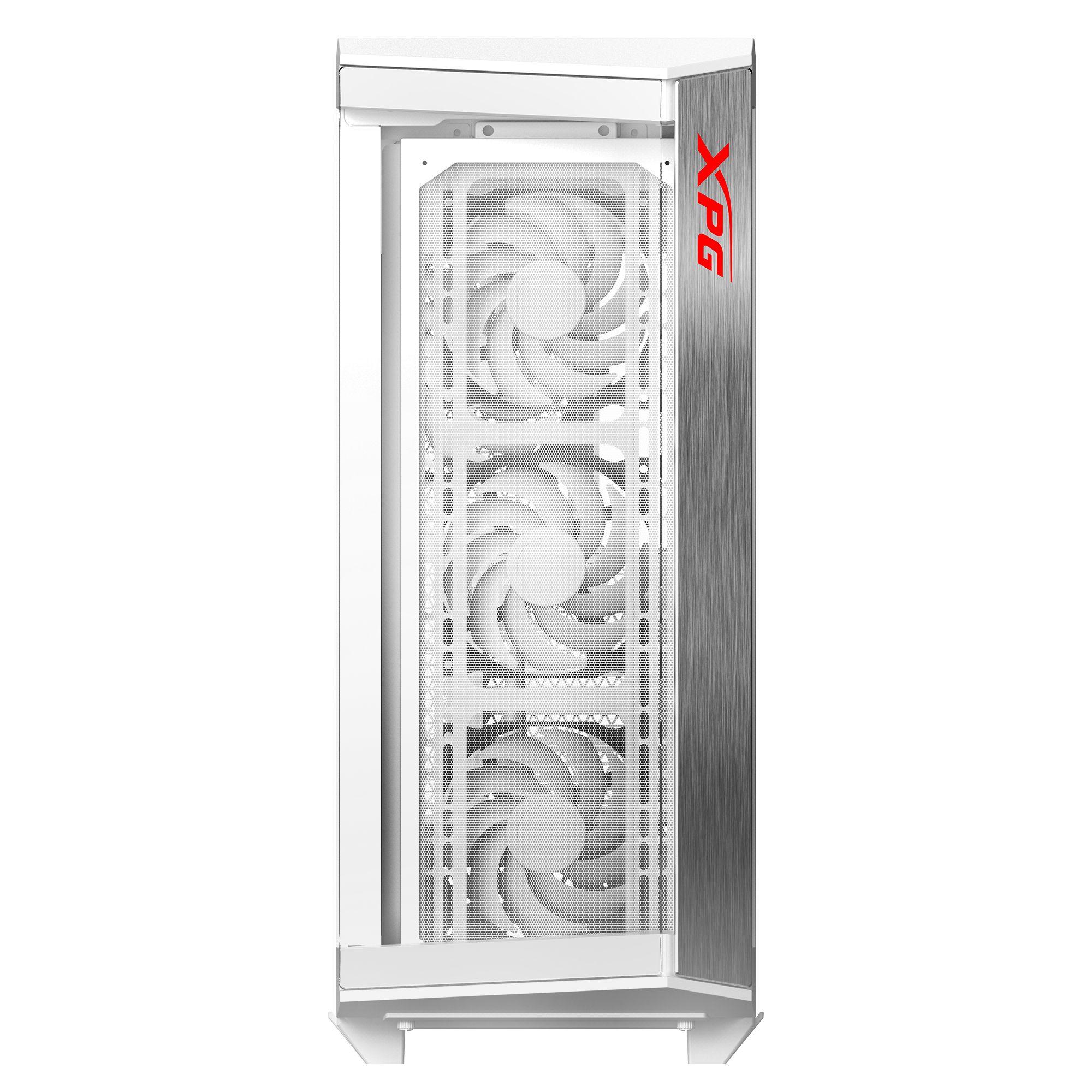 Caixa PC XPG BATTLECRUISER II (Midi Tower - Aço inoxidável - 17,5 cm - Branco) — miniatura 2