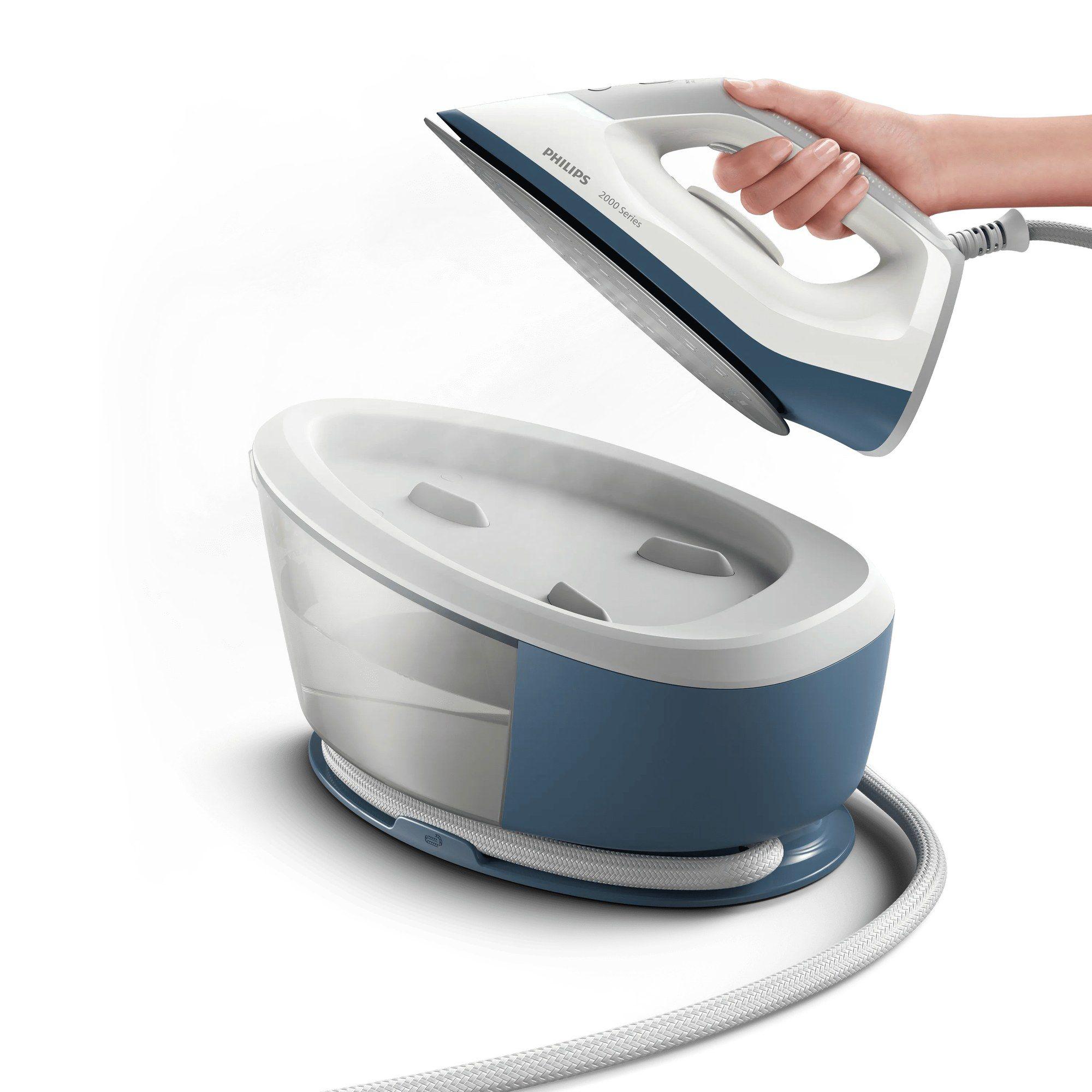Centro de Engomar PHILIPS PSG2000/20 (2400 W - 1,4 l - 6 bar - Cinzento) — miniatura 3