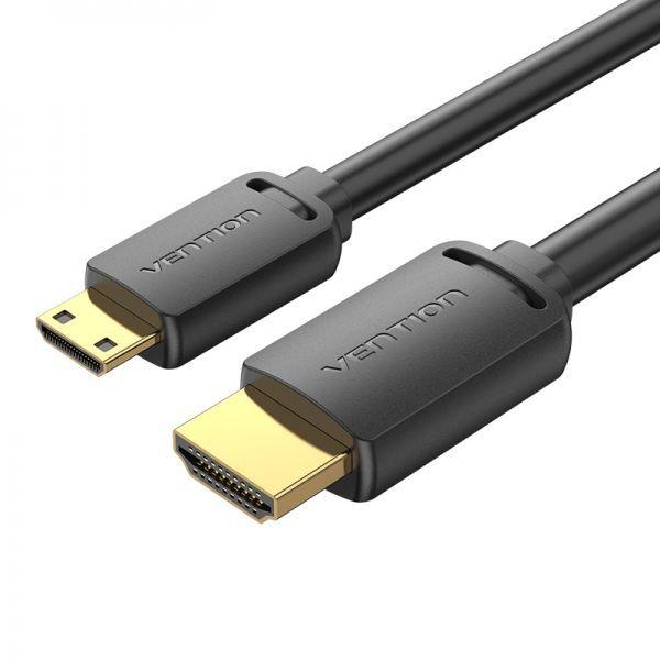 Cabo HDMI VENTION AGHBI (3 m - 60 Hz - HDMI Type A - Preto) — miniatura 2